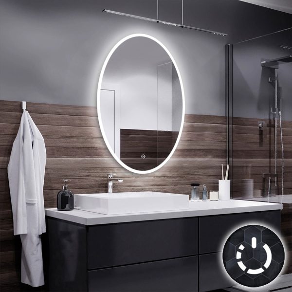 Oglindă de baie ovală HAVANA