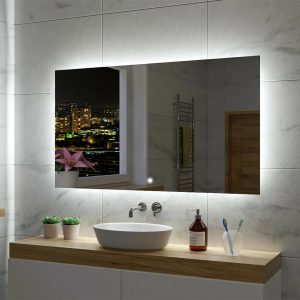 Oglindă de baie DILI | Comutator tactil