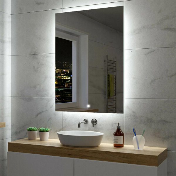 Oglindă de baie DILI | Comutator tactil