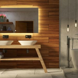 Oglindă de baie DILI | Comutator tactil