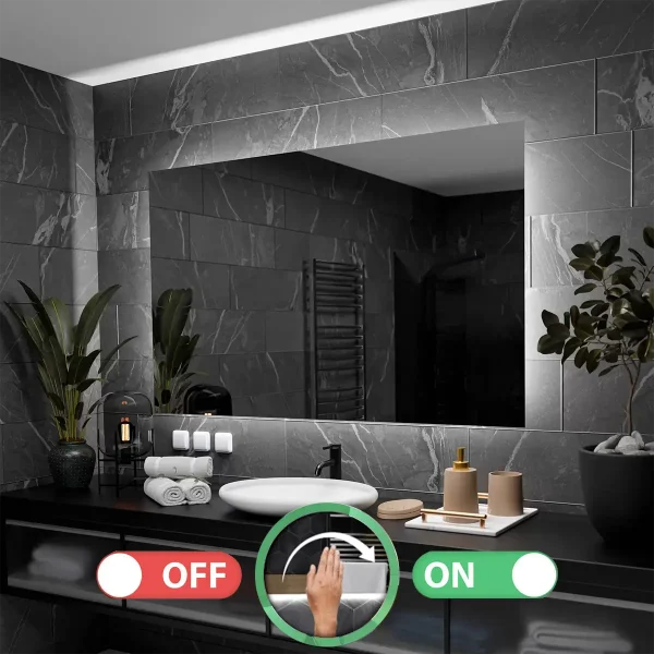 Oglindă de baie DILI MOTION | Senzor de mișcare