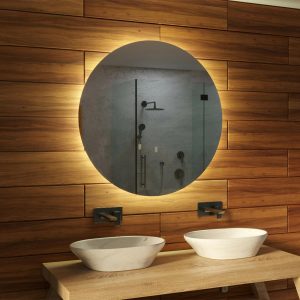 Oglindă de baie RUND MOTION - Ø40-120cm | Senzor de mișcare
