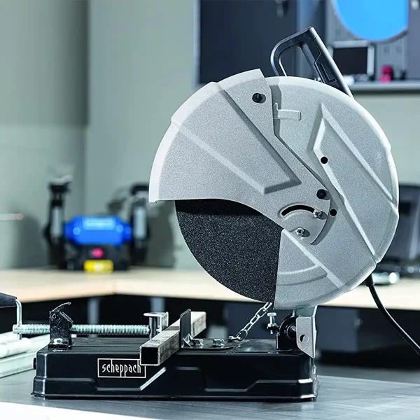 Fierăstrău circular staționar pentru metale MT150 | 2600W | 115mm | Scheppach