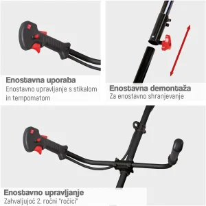 Motocoasă BCH5200PB | 2în1 | 1,80 PS | 52cm³ | Scheppach