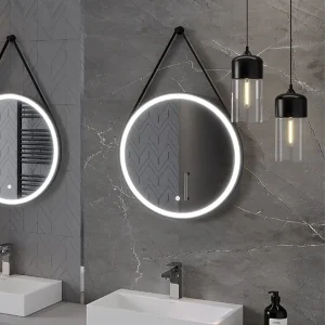 Oglindă de baie încălzită, cu LED NEGRONI | 6000K | Comutator tactil