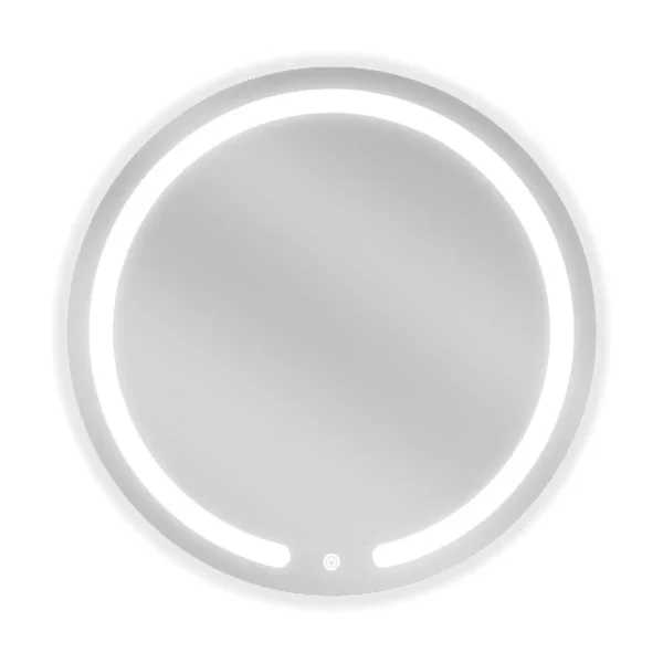 Oglindă de baie încălzită POLO | 60cm | 6000K | Comutator tactil