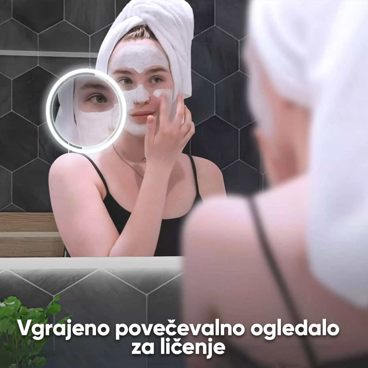 Oglindă rotundă DELHI - Ø50-120cm