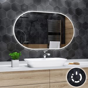 Oglindă de baie ovală HAMBURG