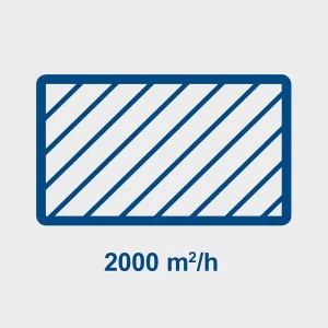 Mașină de măturat Scheppach Trike-S | 2.000 m² / oră