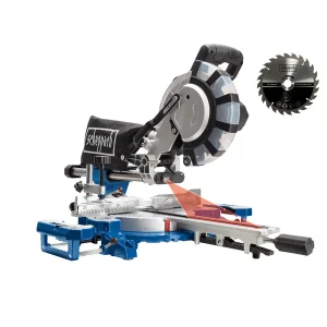 Fierăstrău circular staţionar cu sanie de glisare HM216X | 2000W | Scheppach