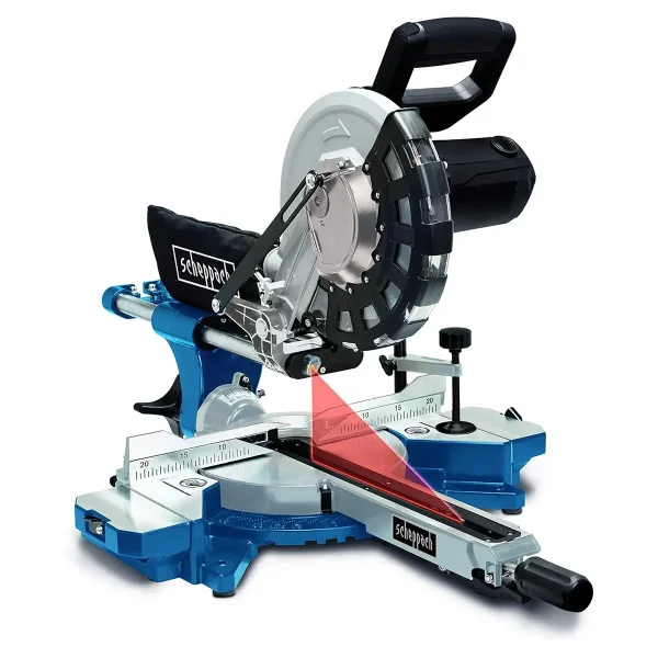 Fierăstrău circular staţionar cu sanie de glisare HM254 | SOFT START | 90mm | Scheppach