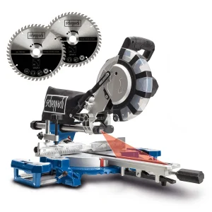 Fierăstrău circular staţionar cu sanie de glisare HM254SPX | 2200W | 90mm | Scheppach