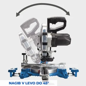 Fierăstrău circular staţionar cu sanie de glisare HM254SPX | 2200W | 90mm | Scheppach