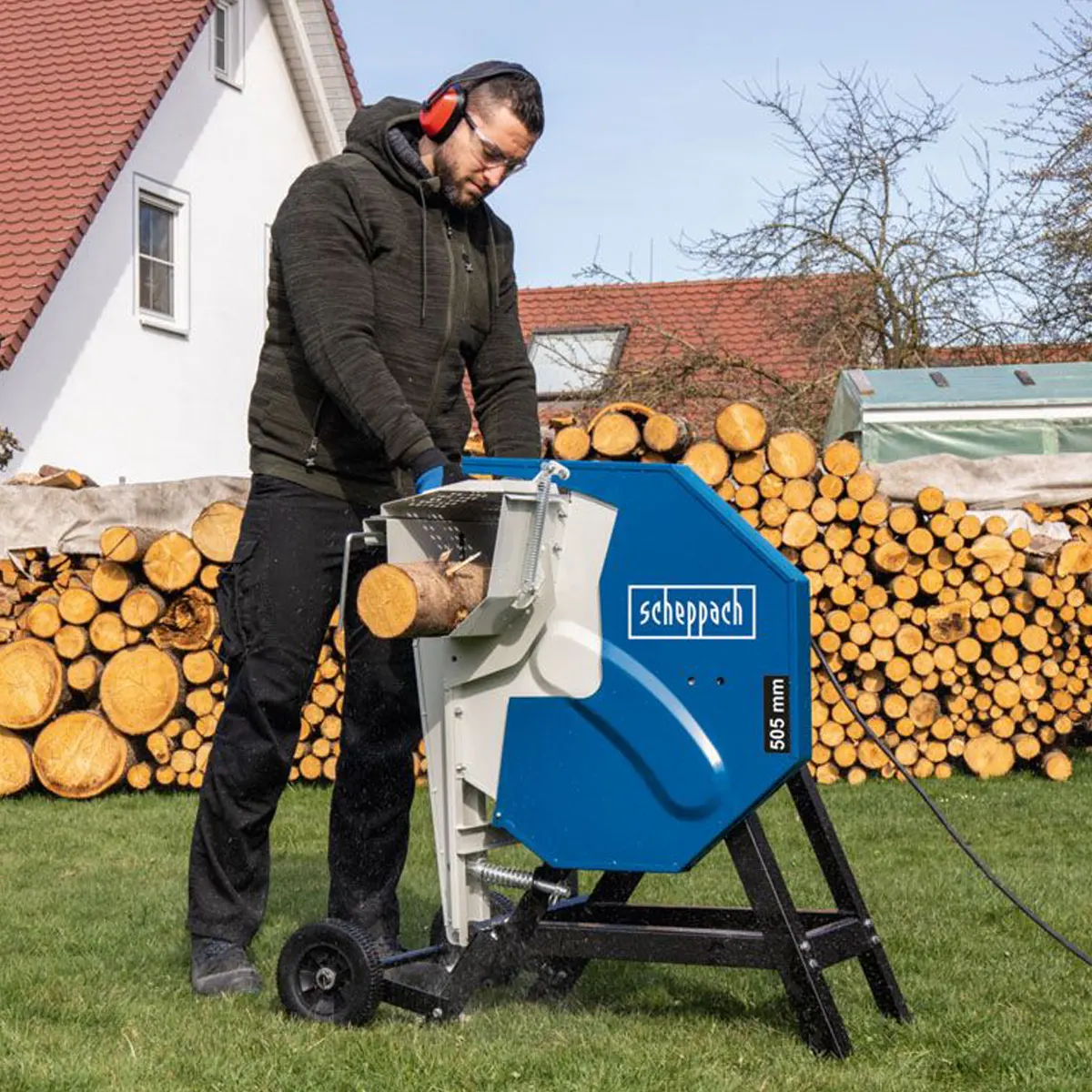 Fierastrau circular pentru bușteni HS510 | 3000 W | 505 mm | Scheppach