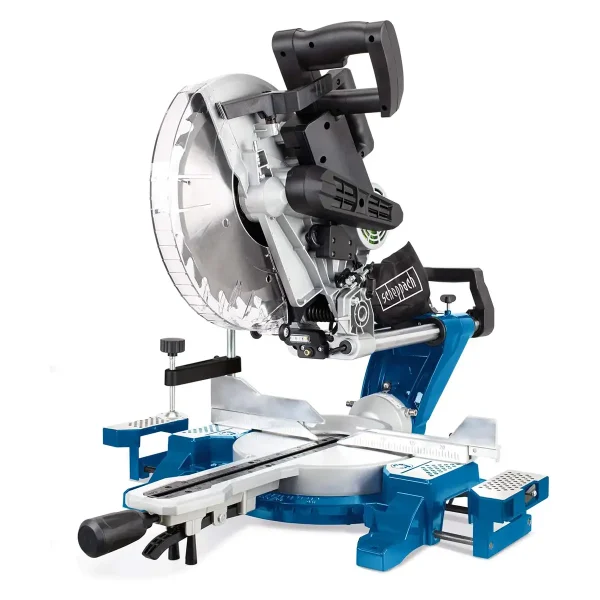 Fierăstrău circular staţionar cu sanie de glisare HM140L | 105mm | 2000W | Scheppach