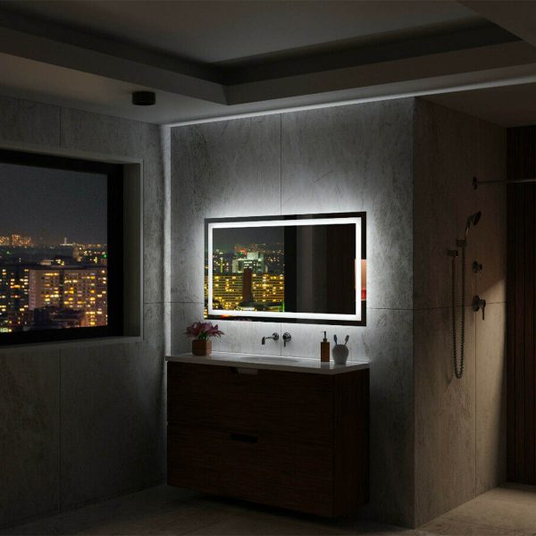 Oglindă de perete pentru baie MALAGA