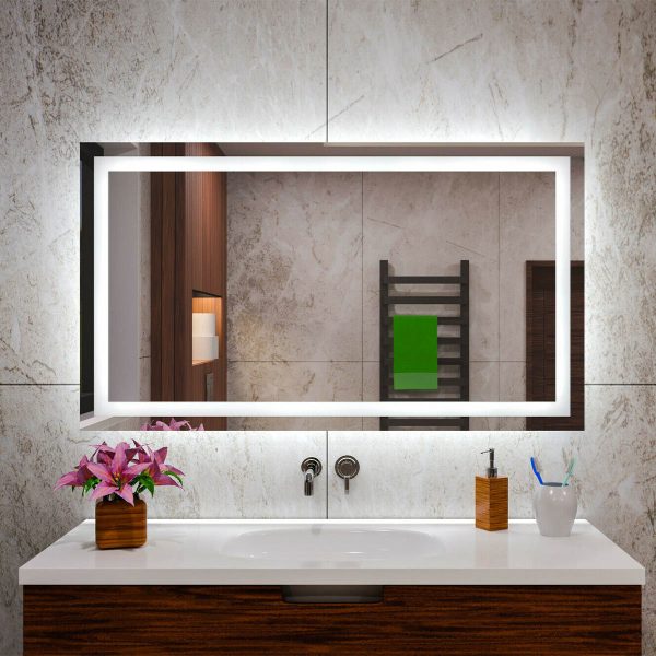 Oglindă de perete pentru baie MALAGA