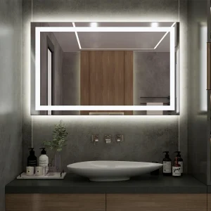 Oglindă de perete pentru baie MALAGA