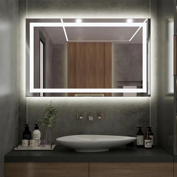 Oglindă de perete pentru baie MALAGA