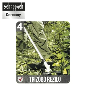 Motocoasă BCH5200PB | 2în1 | 1,80 PS | 52cm³ | Scheppach - imagine 3