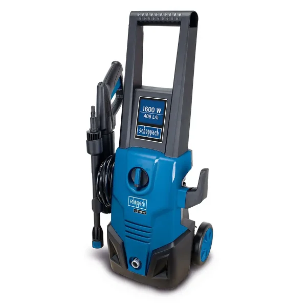 Aparat de spălat cu presiune și accesorii | 1600W | 135 Bar | Scheppach
