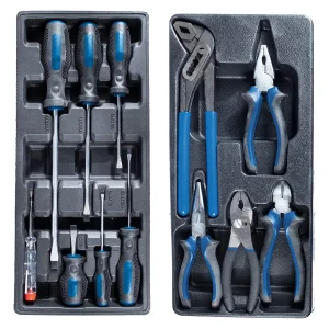 Dulap mobil echipat cu scule TW1100 | 70-piese | Scheppach