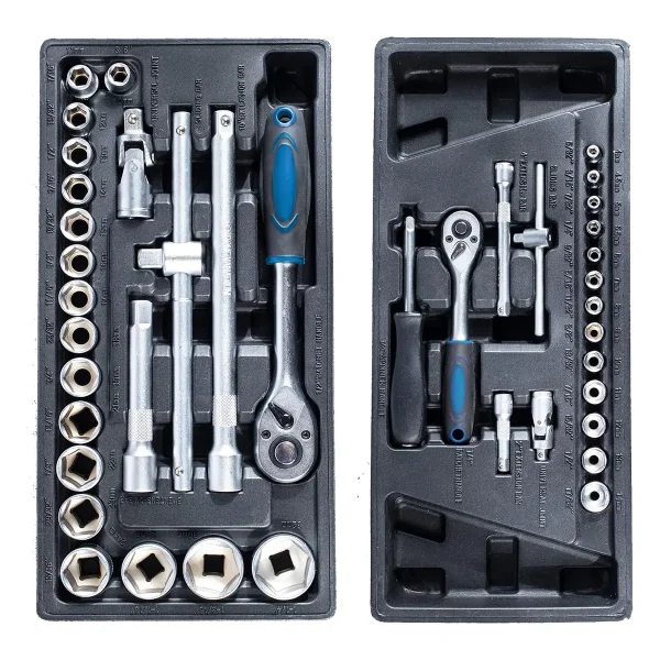 Dulap mobil echipat cu scule TW1100 | 70-piese | Scheppach