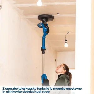 Mașină de șlefuit pereți și tavane DS930 | 2 capete | Scheppach