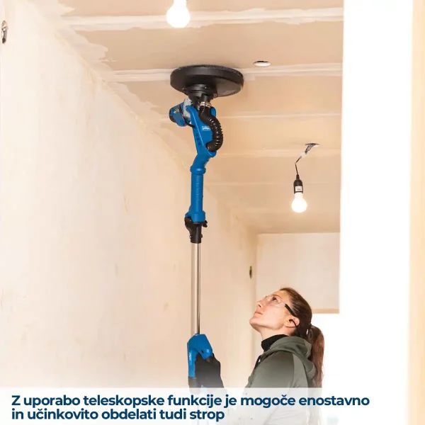 Mașină de șlefuit pereți și tavane DS930 | 2 capete | Scheppach