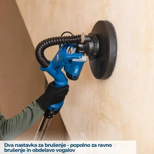 Mașină de șlefuit pereți și tavane DS930 | 2 capete | Scheppach