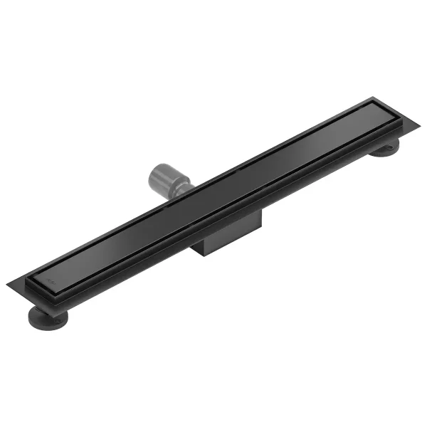 Rigolă de scurgere pentru duș BLACK | 50-120 cm | Mexen