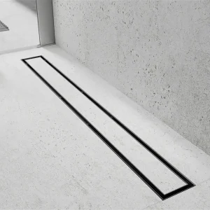 Rigolă de scurgere pentru duș BLACK | 50-120 cm | Mexen