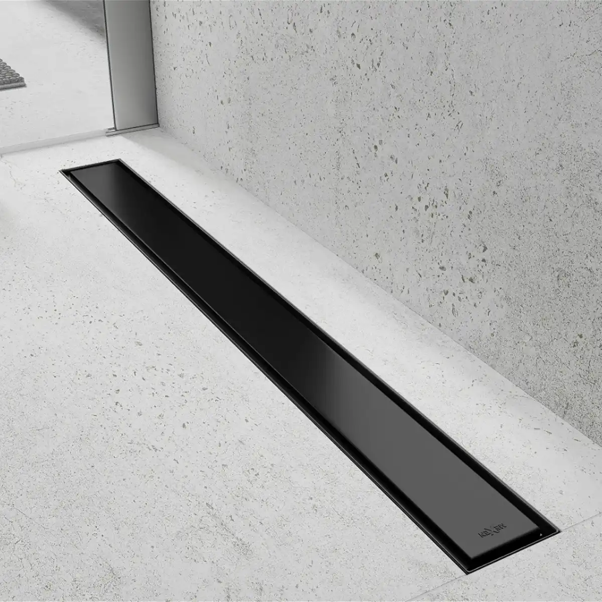 Rigolă de scurgere pentru duș BLACK | 50-120 cm | Mexen