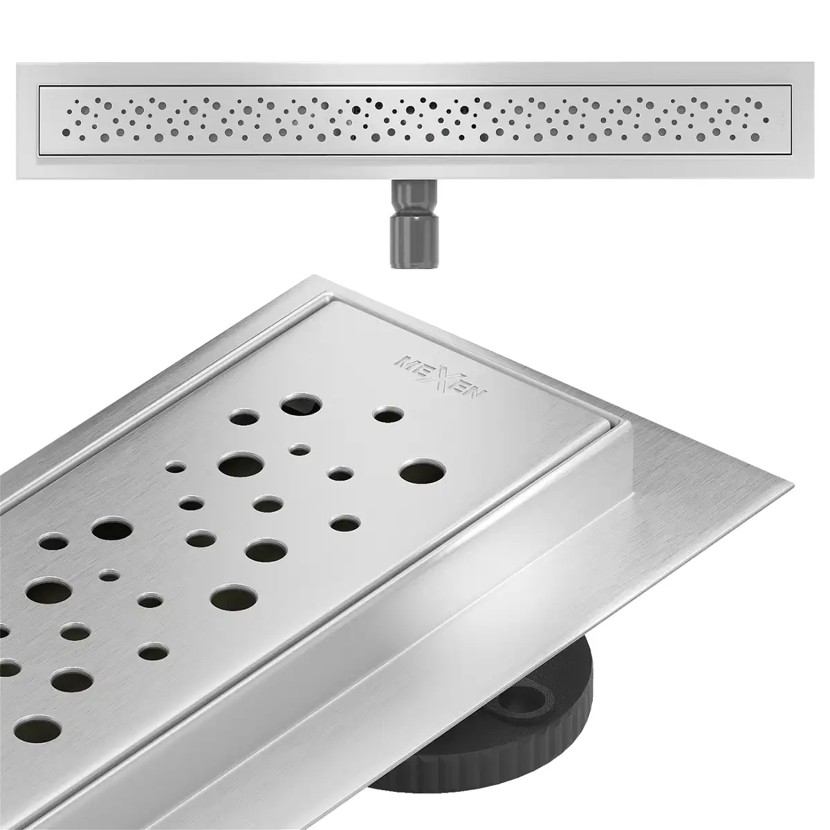 Rigolă de scurgere pentru duș DOTS | 50-100 cm | Mexen