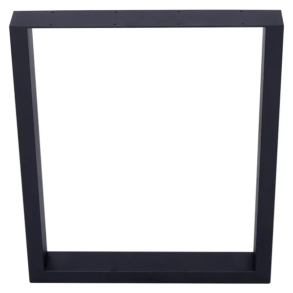 Picioare pentru masa de sufragerie CUBIX | 80, 72, 43 cm | 2 bucăți | Negre