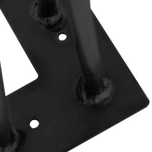 Picioare de masă Hairpin cu 3 tije | 20 - 86 cm | 4-bucăți | Negre - imagine 6