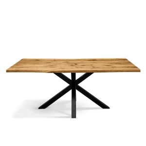 Picioare metalice de masă Spider Star | 120 - 150 cm | Negre