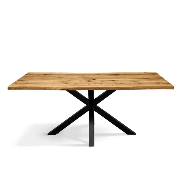 Picioare metalice de masă Spider Star | 120 - 150 cm | Negre