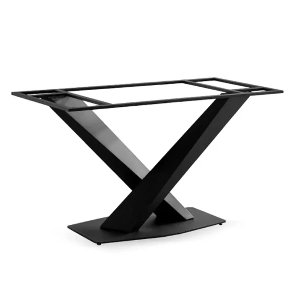 Picioare de masă TWIN | 73cm | Negru MAT