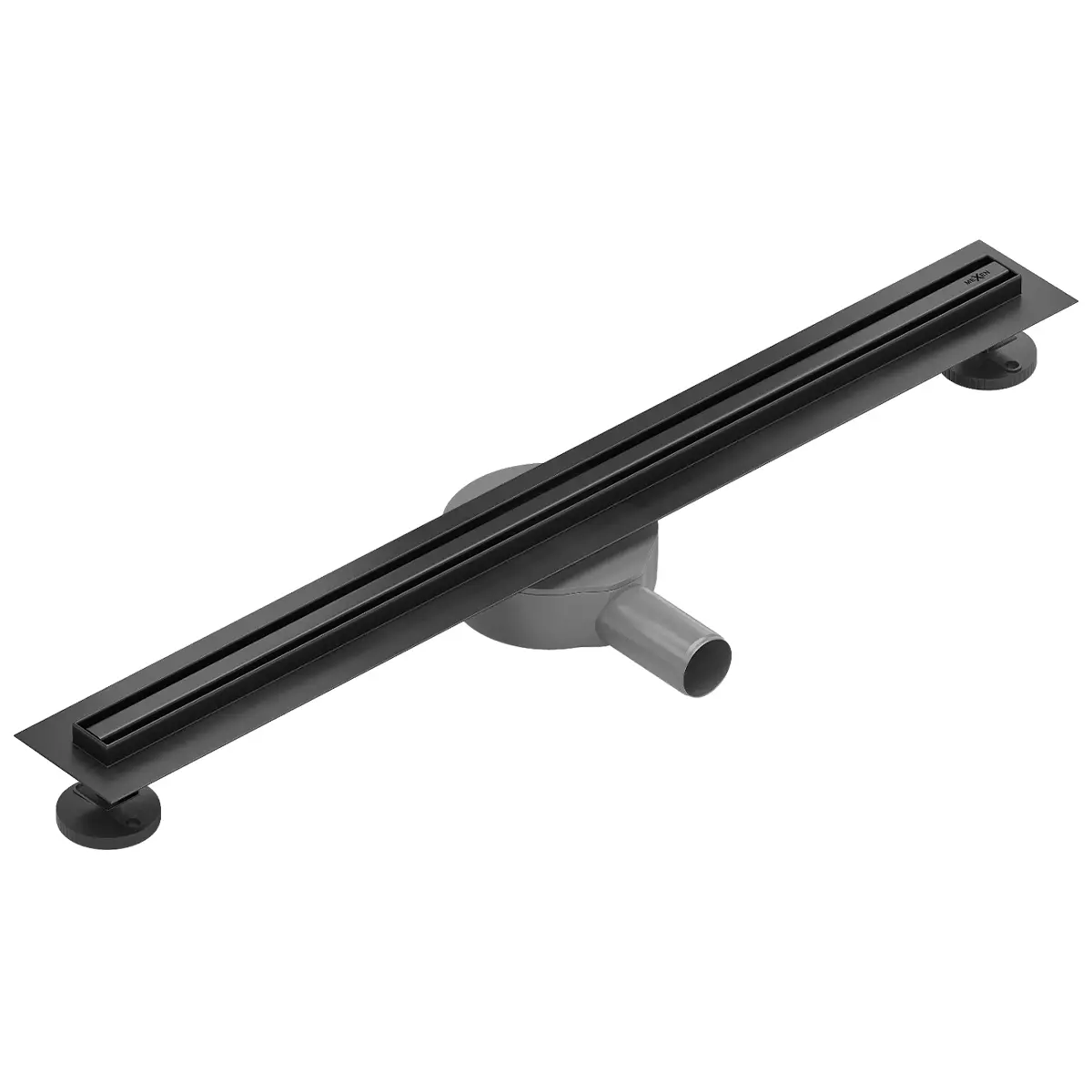 Rigolă de scurgere pentru duș SLIM BLACK | 60-120 cm | Mexen