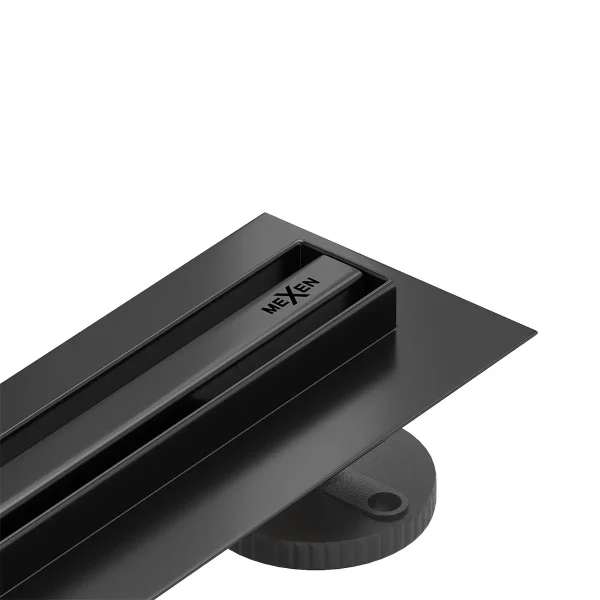Rigolă de scurgere pentru duș SLIM BLACK | 60-120 cm | Mexen