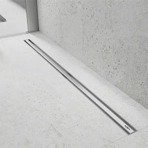 Rigolă de scurgere pentru duș SLIM INOX | 60-120 cm | Mexen