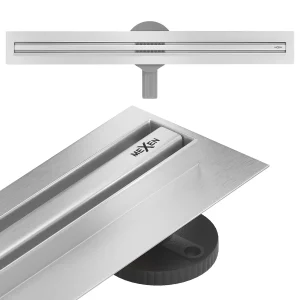 Rigolă de scurgere pentru duș SLIM INOX | 60-120 cm | Mexen