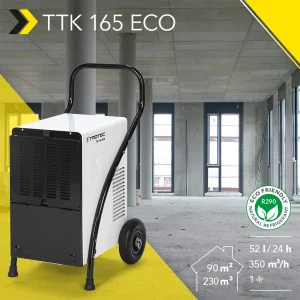Dezumidificator profesional TTK 165 ECO | Trotec | 52L / zi