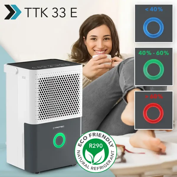 Dezumidificator TTK 33 E | Trotec | 14L / zi