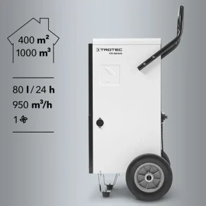 Dezumidificator profesional TTK 380 ECO | Trotec | Do 400m² | 80L / zi