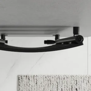 Calorifer de baie modern Bachus | 1600 x 500 mm | Negru sau Alb | 787 W | Mexen - imagine 4