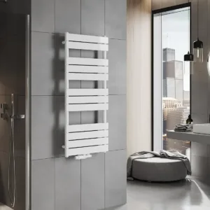 Calorifer de baie modern Ceres | 1200 x 500 mm | Negru sau Alb | 610 W | Mexen