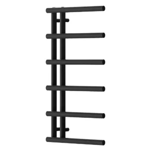 Calorifer de baie modern Jukon | 988 x 500 mm | Negru sau Alb | 461 W | Mexen - imagine 9