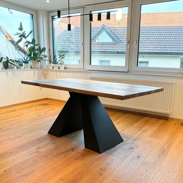 Suport de masă TOWER - 72 cm - Negru MAT